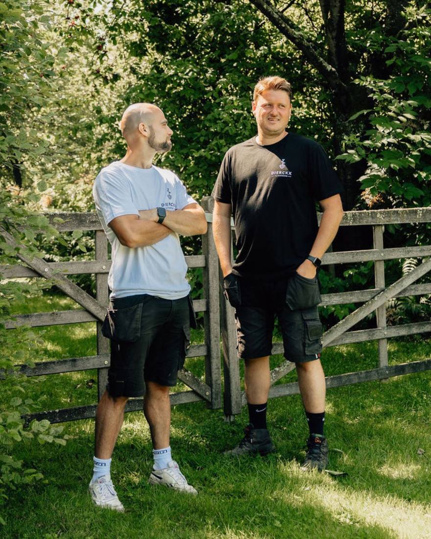 Jasper en Brent van Dierckx Tuinwerken