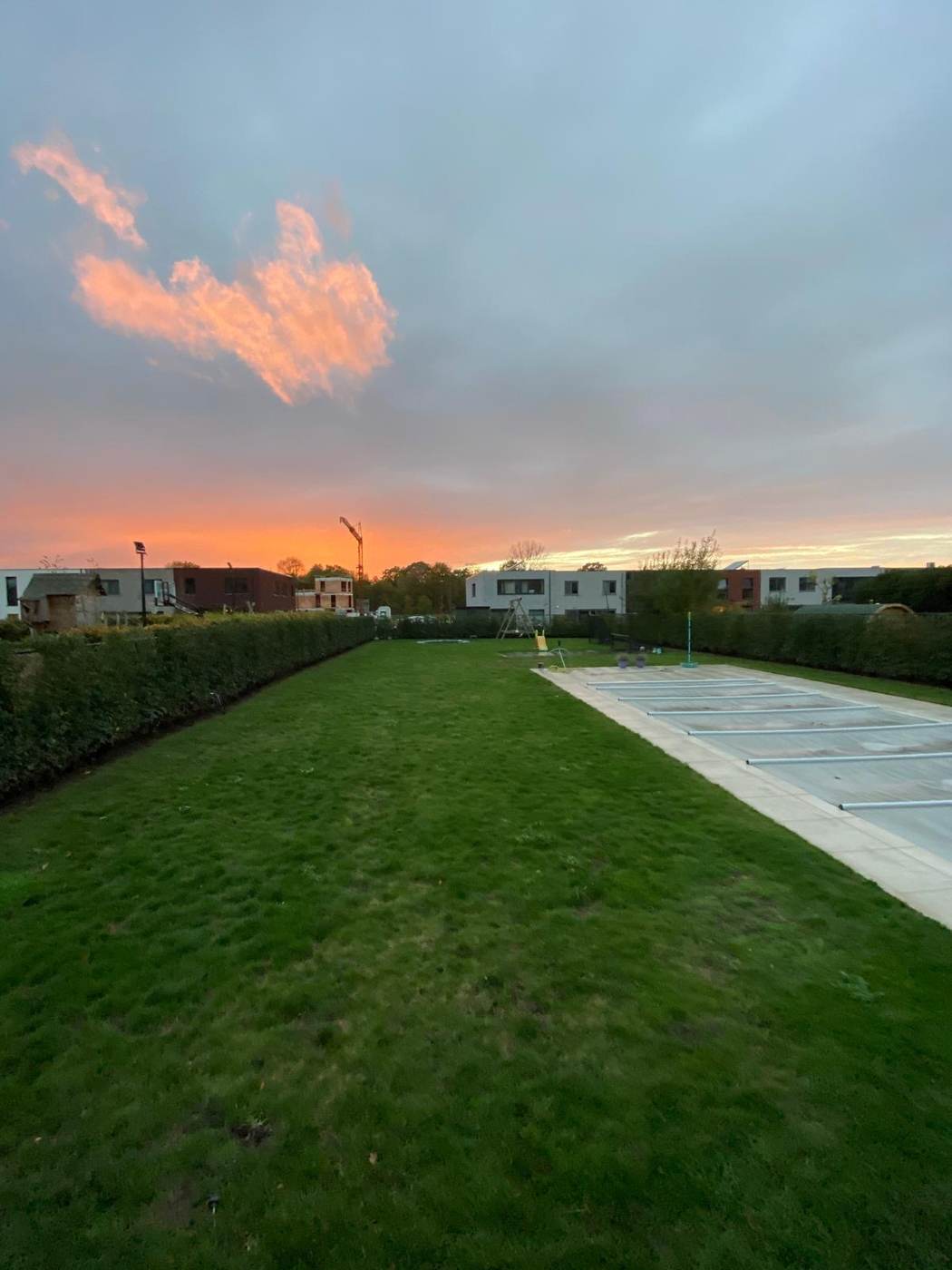 Tuinaanleg in Sint-Katelijne-Waver door Dierckx Tuinwerken, de tuin voor de werken