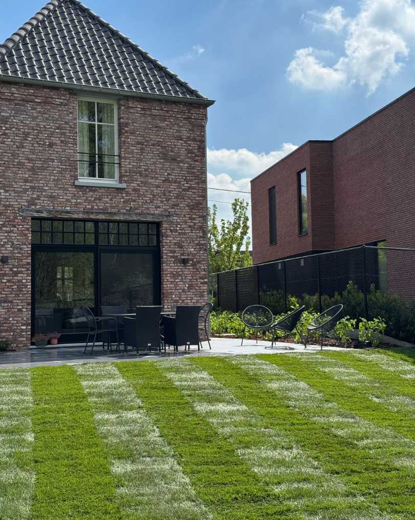 Tuinaanleg door Dierckx Tuinwerken, afgewerkt project