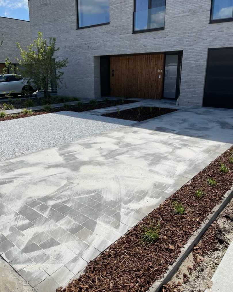 Tuinaanleg door Dierckx Tuinwerken, afgewerkt project